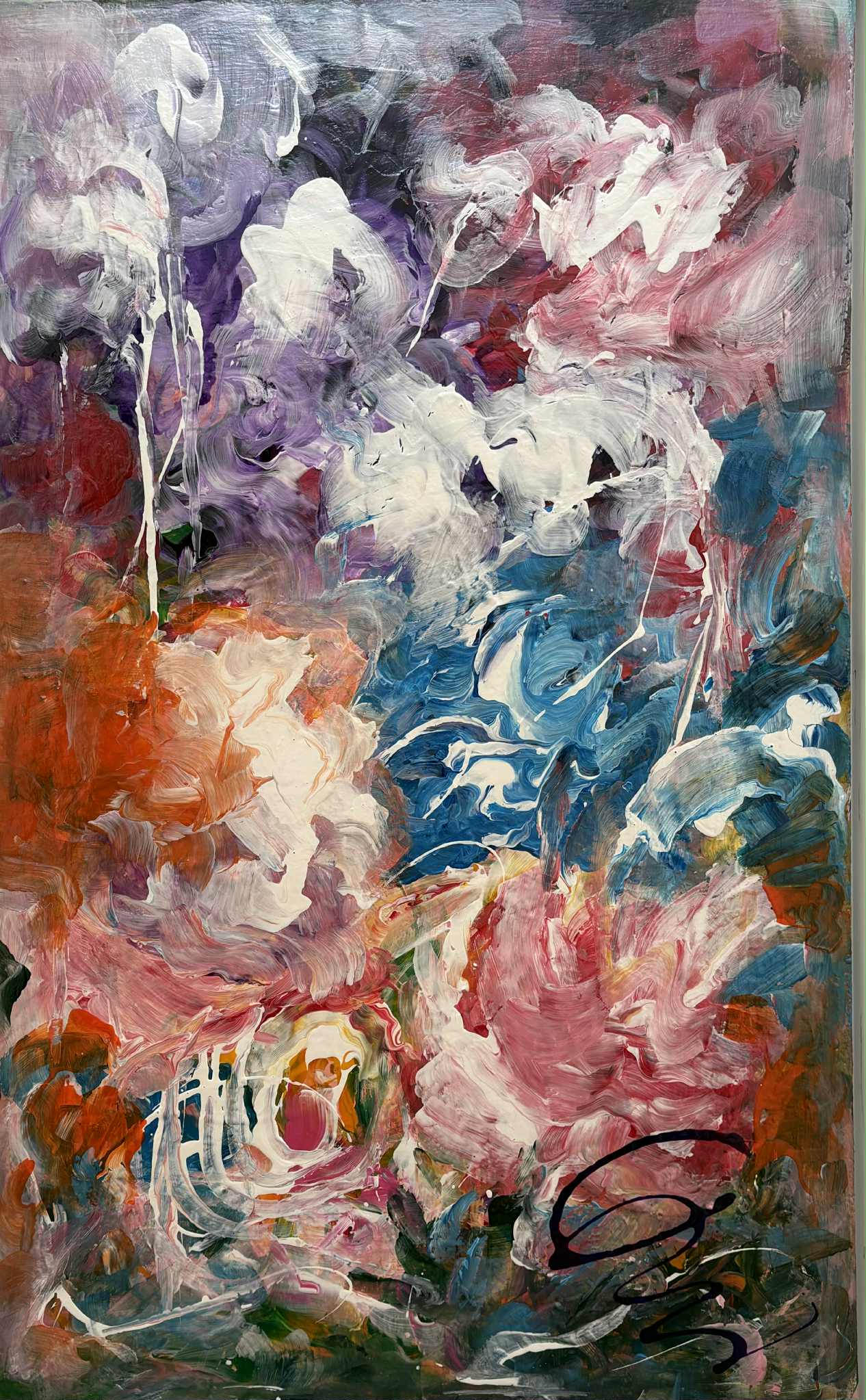 25P005 Dancing Florals