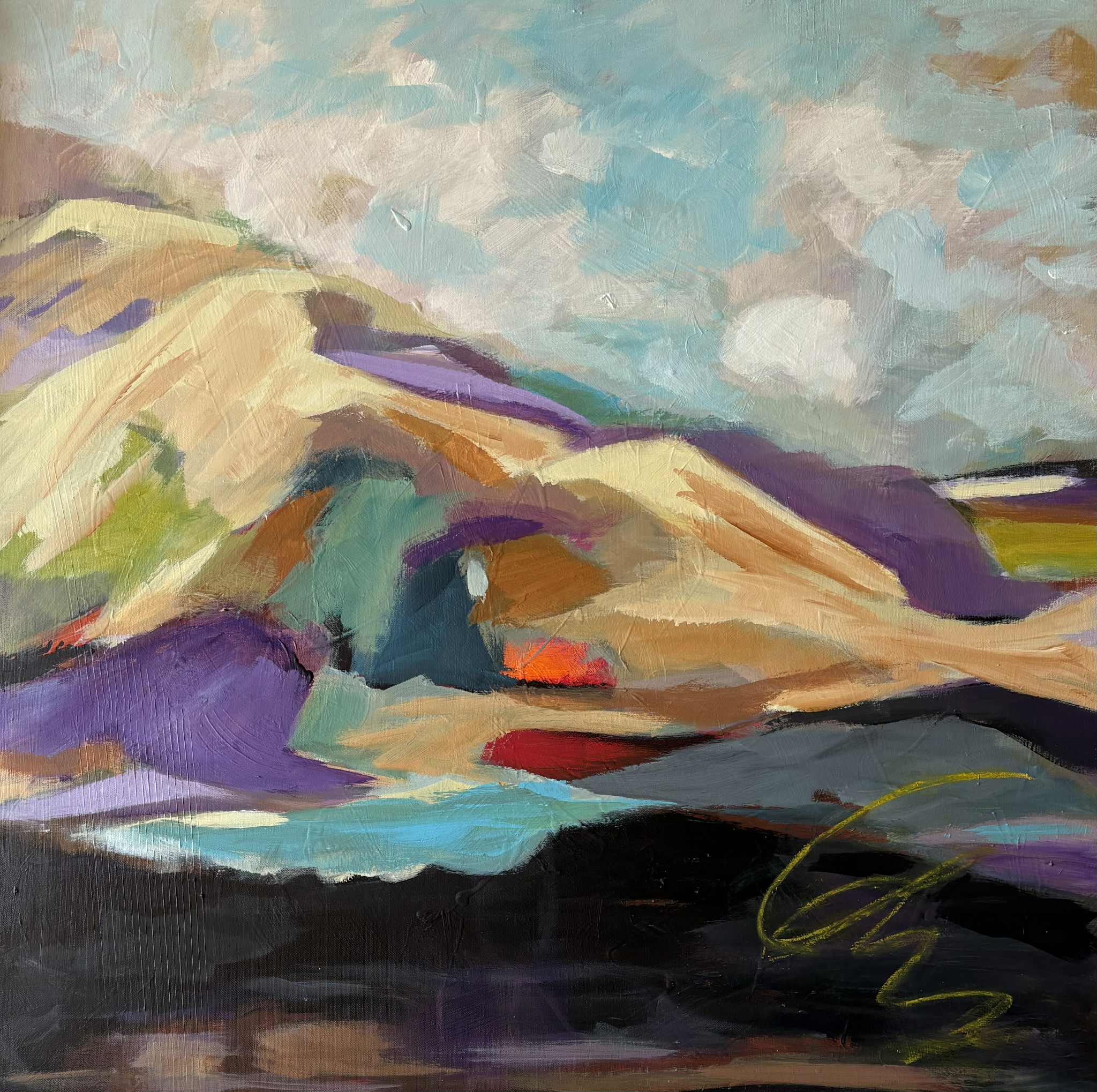25P009 Vibrant Orchard